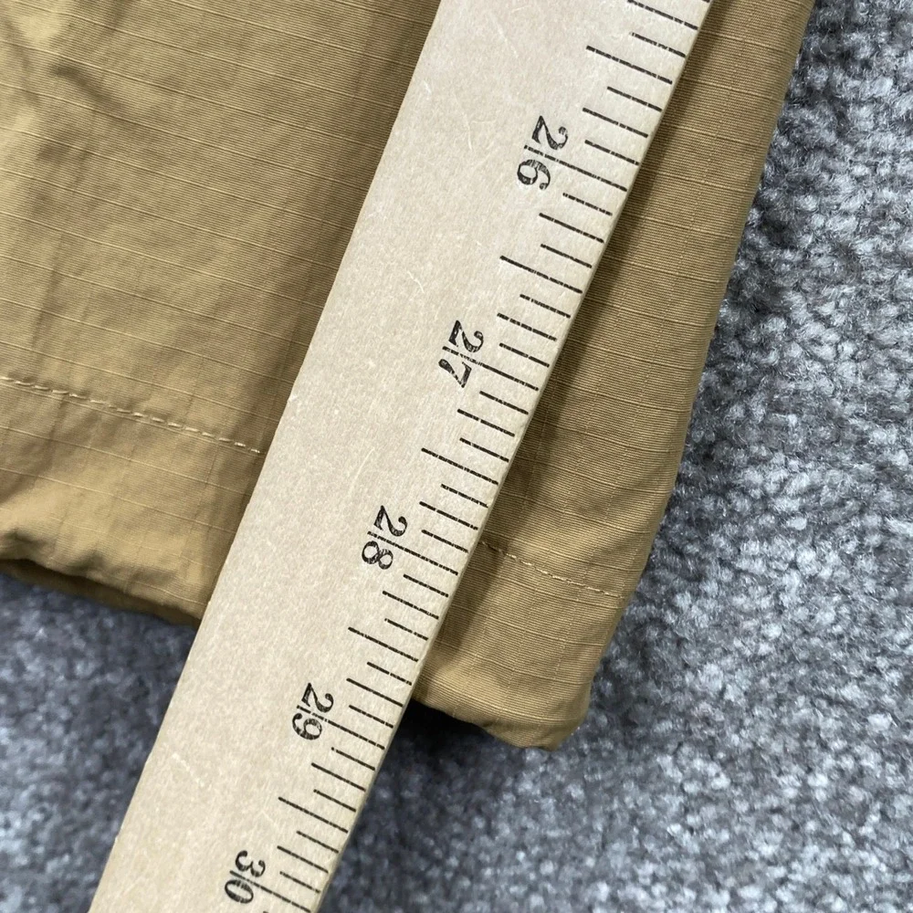 Adidas Originals Mens 3S Cargo Pants Cardboard Tan Black Ripstop JY1392 Size M - Picture 3 of 8